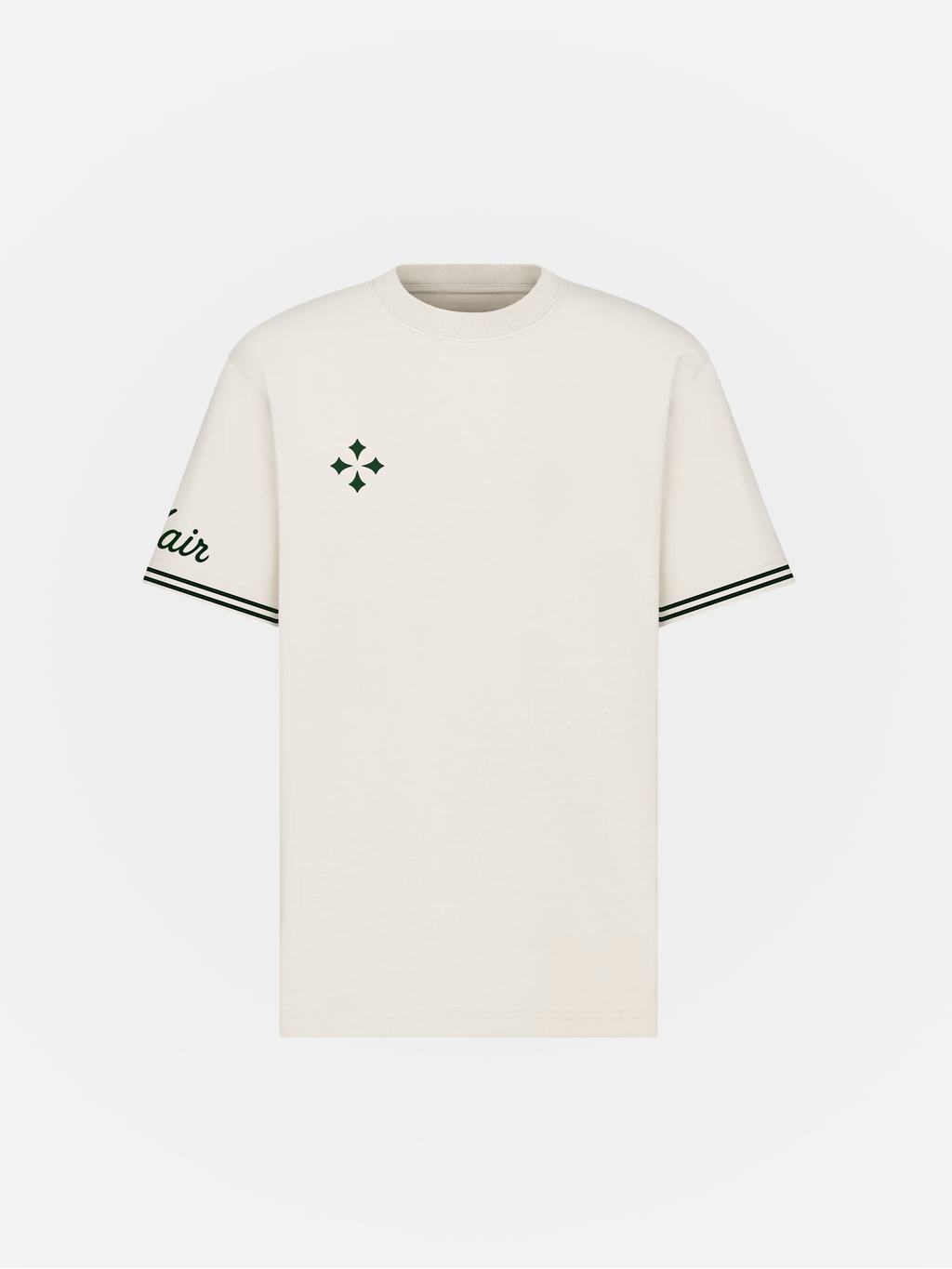 Zair Monogram Stitched T-Shirt